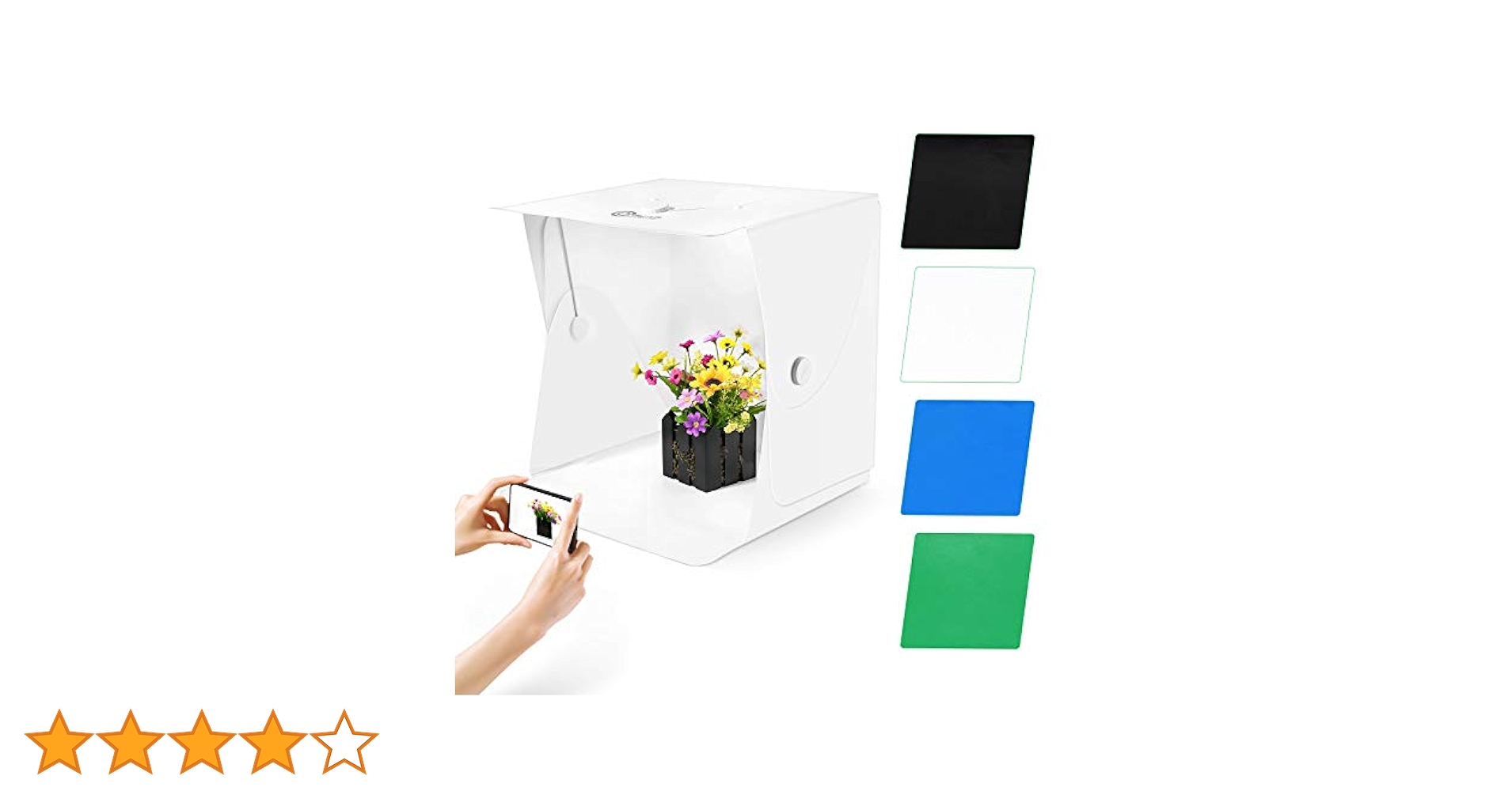 未使用に近い　OMBAR 撮影照明キット 撮影ライト 写真用 撮影用 スタジオ用 Amazon | OMBAR ソフトボックス 撮影照明キット 撮影ライト